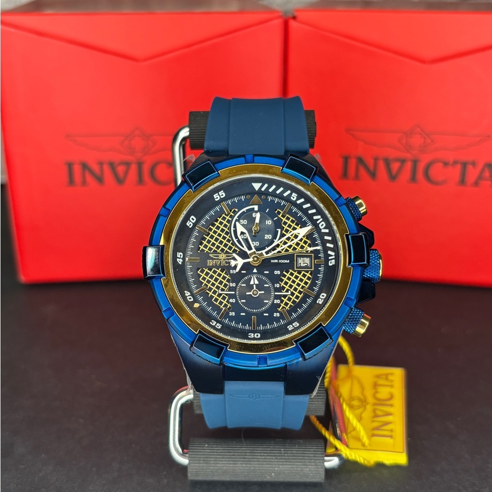 Invicta Aviator Men's Watch - 50.5mm. Blue